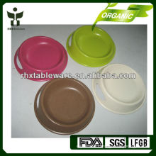 BIODEGRADABLE NON-TOXIC NON-FRAGILE REUSABLE BAMBOO FIBER PET BOWL